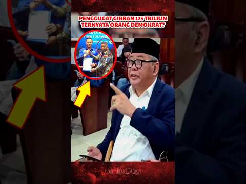 Warga Sipil PENGGUGAT GIBRAN Ternyata Orang Demokrat? #gibran #ahy #wapres #politik #news