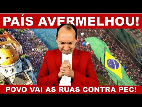 VERMELHOU! ESQUERDA VAI AS RUAS CONTRA PEC DA BANDIDAGEM E ANISTIA! GADAIADA IRRITADA NA WEB!