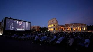 YouTube video thumbnail: Rome Organises Open air Film Screenings to Help Residents Cope With the Ongoing Heatwave