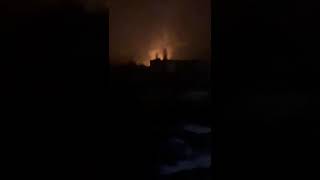 Okhtyrka nach dem russischen Raketenangriff.