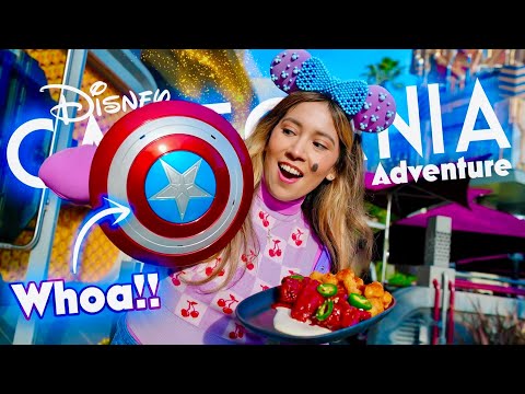 DISNEY Brought The Heat With These Spicy Wings And NEW Captain America Shield | Disneyland Resort