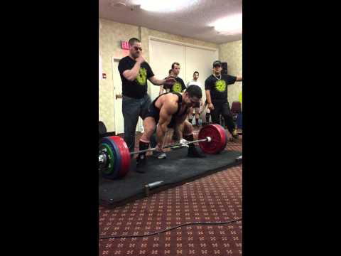 Greg Doucette IFBB PRO RAW Deadlift 623 lbs without training and injured at 196 lbs.