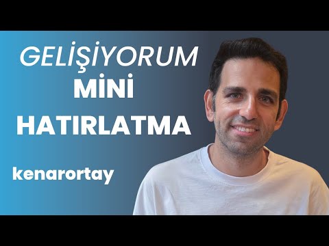 Kenarortay mini hatırlatma