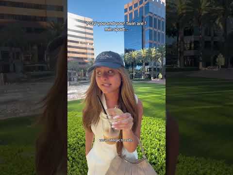 Who’s older Nina or Kylie??🫢👯♀️ #twins #comedyskits #skits #sketch #comedyshorts #trend