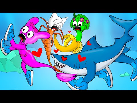SPRUNKI MERMAID : ITALIAN BRAINROT LOVE STORY !?!? (cartoon animation)