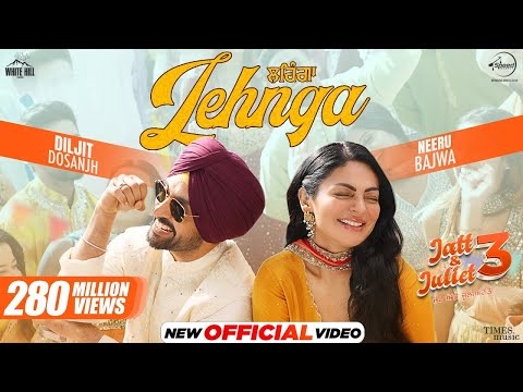 LEHNGA - DILJIT DOSANJH🔥NEERU BAJWA | LATEST PUNJABI HIT SONGS 2025 | NEW PUNJABI HIT SONGS 2025