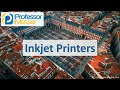 Inkjet Printer Functionality and Maintenance
