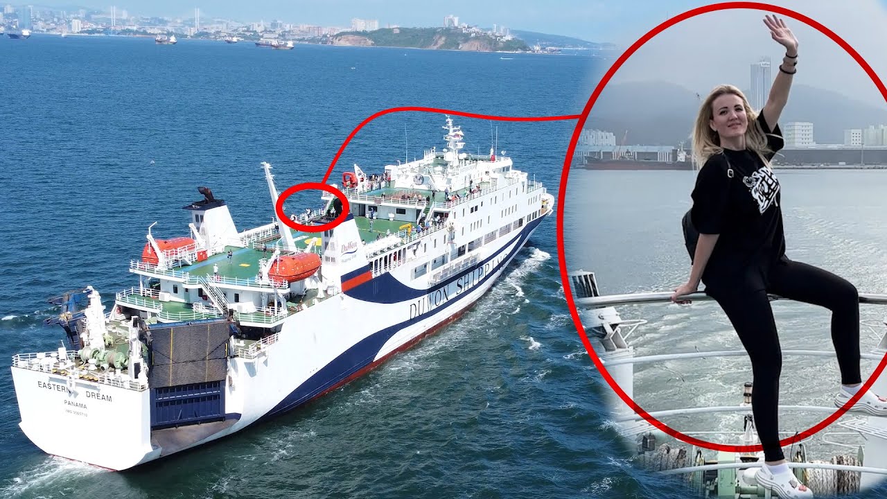 Возвращаемся в россию вместе с машиной на корабле