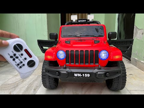 RC Jeep Wrangler Unboxing & Testing | Ride on Jeep 🔥🔥