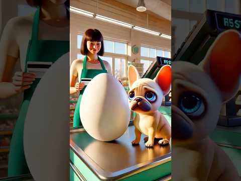 Dog Hatches a "Surprise Egg"! Giant Egg Cracks Open & Chicks Follow Him Everywhere! 🐣🐶