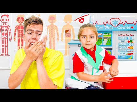 Nastya e Artem escolhem profissão para Mia