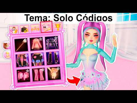 SOLO PUEDES USAR CÓDIGOS en DRESS TO IMPRESS 😱 Roblox