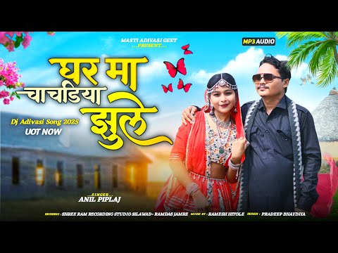 डीजे आदिवासी सांग | घर मा चाचड़िया झुले | Ghar Ma Chachdiya Jhule | Anil Piplaj | Adivasi Song 2025