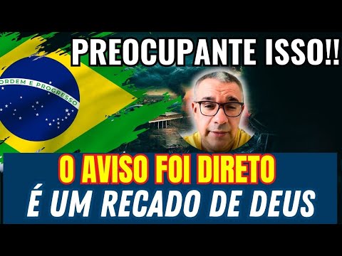 VISÃO PROFÉTICA SERÁ TUDO A PARTIR DE HOJE BRASIL | DEUS AVISOU APÓSTOLO REGINALDO ROLIM