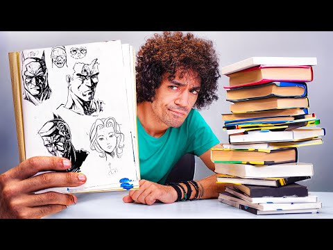 Vi mostro TUTTI i DISEGNI dei miei SKETCHBOOK