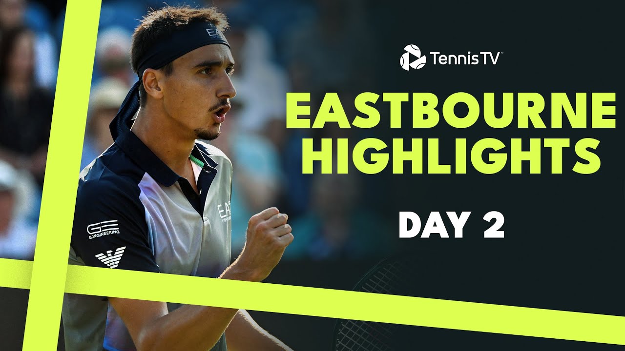 Norrie vs Ruusuvuori; Navone & Sonego Involved | Eastbourne 2024 Highlights Day 2