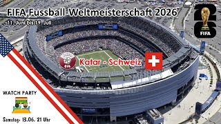 FIFA Fussball-Weltmeisterschaft | Watch Party | Brasilien vs Marokko