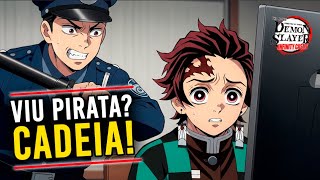 🚨 VAZOU NOVO FILME DE DEMON SLAYER? Assistir pode te levar à CADEIA