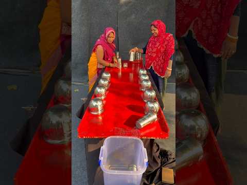 Glass slide & Drop lota Challenge #short #challenge
