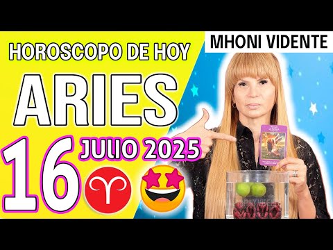 ARIES ♈ TE VA A DAR UN INFARTO❗️😱PROXIMAS 48 HORAS⏳HOROSCOPO De Hoy 16 De JULIO 2025 | Mhoni Vidente