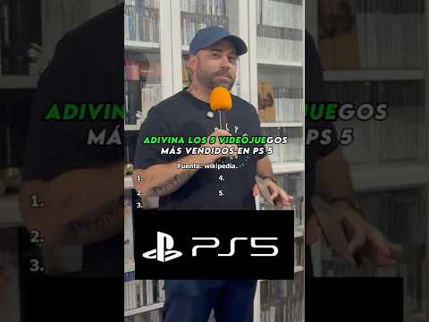 Adivina los 5 Videojuegos Más VENDIDOS en PS5 🎮 #top5 #videojuegos #ps5 @metricar3835