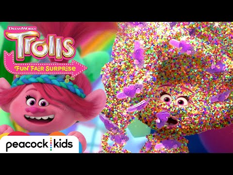 Hair Emergency? Call Poppy & Viva! | Fun Fair Surprise | TROLLS