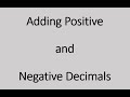 Adding and Understanding Signs of Numbers