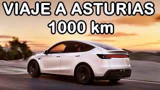 Viaje a Asturias con un TESLA MODEL Y long range AWD: 1000 km