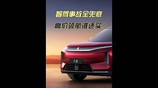 城市领航事故兜底，技术实力铸就底气!高价辅助你还买吗？