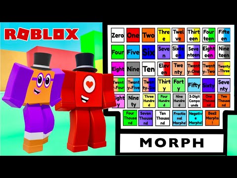 NUMBER MORPHS and SECRET BADGES!