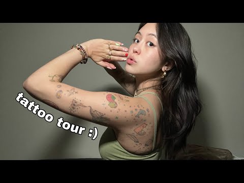 ASMR Tattoo Tour and Tracing