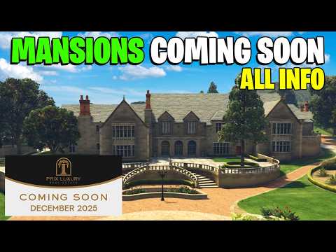 Mansions Are Coming! Here's ALL The Infomation You Need! GTA 5 Online!