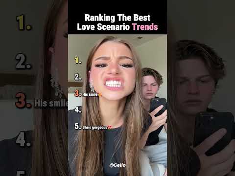 Ranking the Best Love Scenario Trends💖 #ranking #tiktok #viral #couple