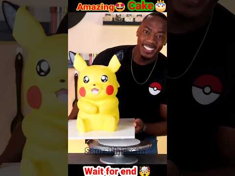 Amazing 🤩Pokemon  cake🎂 with your girl 😱 #shorts #youtubeshorts #viral