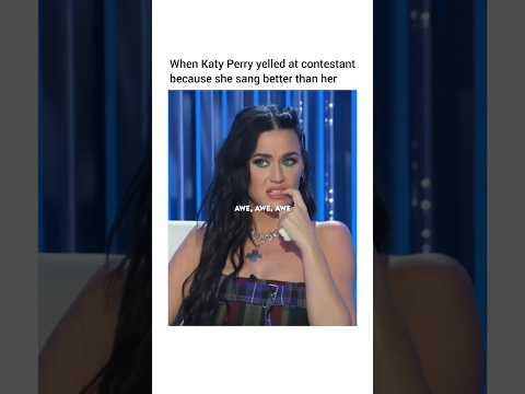 Katy Perry regretted telling the contestant to sing her song 'Firework'
