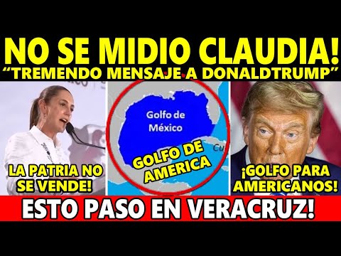 MEXICO NO SE VENDE! ESTO LO CAMBIA TODO! "CLAUDIA DA TREMENDA  MENSAJE A TODO EL PUEBLO DE MÉXICO"