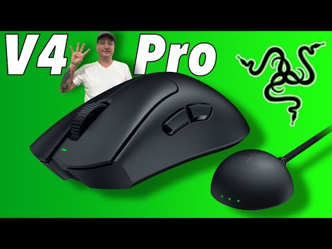 RAZER Deathadder V4 Pro Review / WHAT IS NEW & IMPROVED 🐍