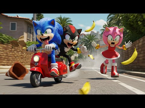 Sonic and Shadow Pranked Amy… And It Went Too Far! 😱🍌💨😂