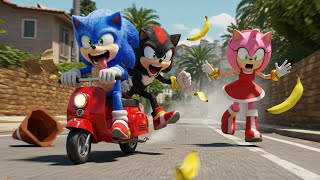 Sonic and Shadow Pranked Amy… And It Went Too Far! 😱🍌💨😂