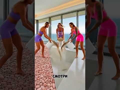 Бабушка построила в доме секретный бассейн… Никто этого не ожидал! 🤯🏠 #собака #юмор