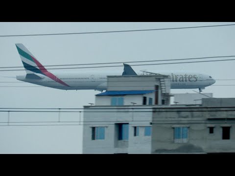 Final Approaches at Dhaka Airport – Low and Close!