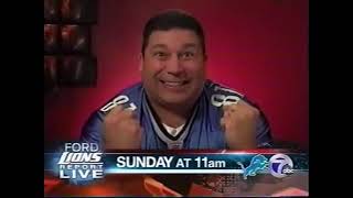 WXYZ Detroit: 2011 Detroit Lions "Ford Lions Report" Promo