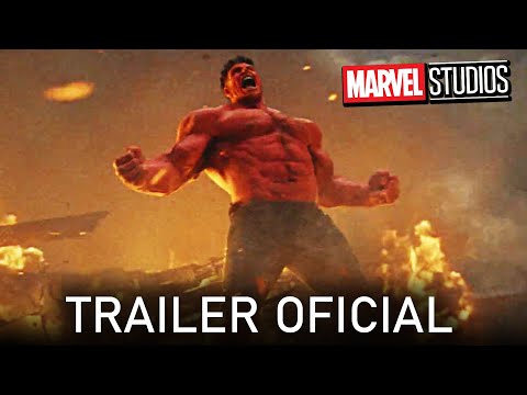 CENA HULK VERMELHO INSANO!! TRAILER OFICIAL CAPITÃO AMERICA 4 DUBLADO