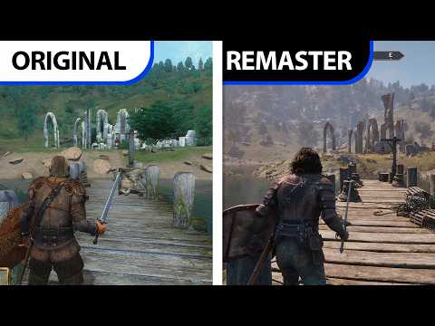 Oblivion | Original vs Remaster | Gameplay Graphics Comparison | RTX 5090 Ultra Settings
