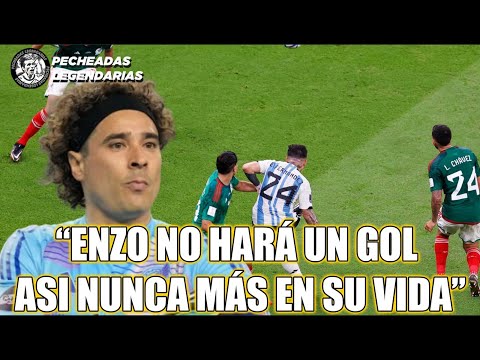 ¿MEMO OCHOA BASUREO A ENZO FERNANDEZ POR SU GOL EN QATAR?