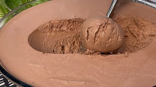 Čokoládová zmrzlina za 5 minút