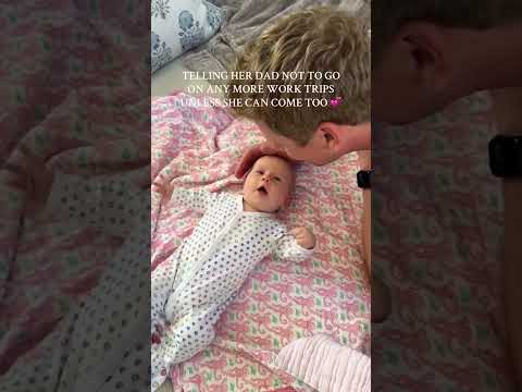 baby and dad love 💕