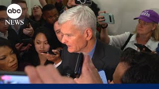 Sen. Bill Cassidy speaks after fired CDC director's hearing