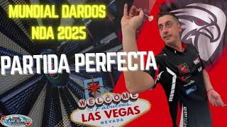 PARTIDA PERFECTA 12 DARDOS. RICARDO PÉREZ IBARRA. (subtitulado) MUNDIAL LAS VEGAS 2025.