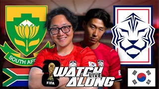 South Korea vs South Africa | FIFA World Cup LIVE WATCHALONG 